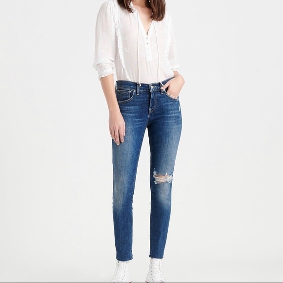 Lucky Brand Denim - Lucky Brand Ava Mid-rise Skinny Jean Hanover - 24